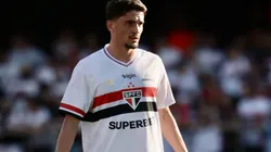 Lesão e mudança de função explicam temporada abaixo do esperado de Pablo Maia no São Paulo — Foto Marcello ZambranaAGIF