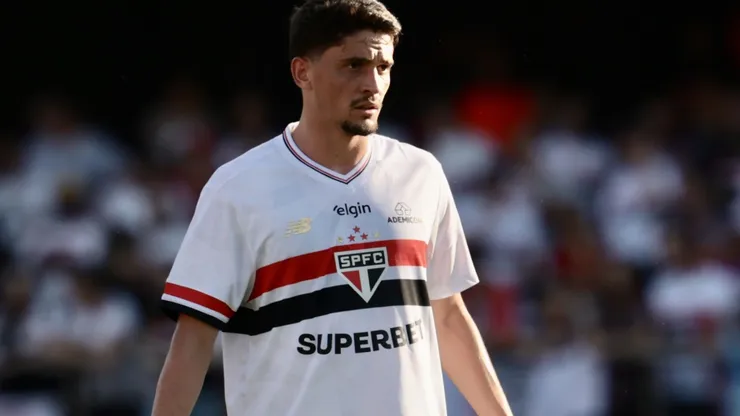 Lesão e mudança de função explicam temporada abaixo do esperado de Pablo Maia no São Paulo — Foto Marcello ZambranaAGIF