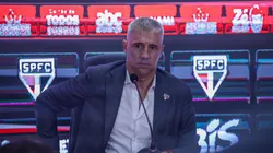 BA - SALVADOR - 07/12/2025 - BRASILEIRO A 2025, VITORIA X SAO PAULO - Crespo tecnico do Vitoria durante coletiva contra o Sao Paulo no estadio Barradao pelo campeonato Brasileiro A 2025. Foto: Marcio Jose/AGIF