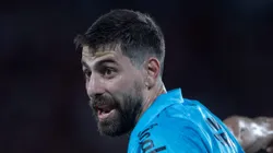 Luan Peres em partida contra o Flamengo