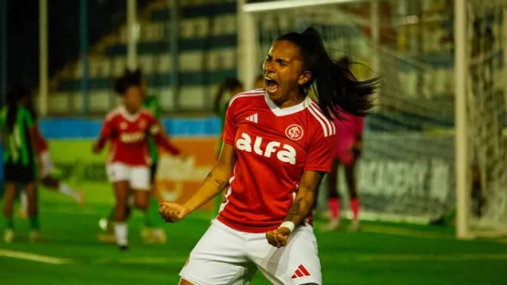 Katrine vai defender o Santos em 2026 - Foto: Lara Vantzen/Internacional