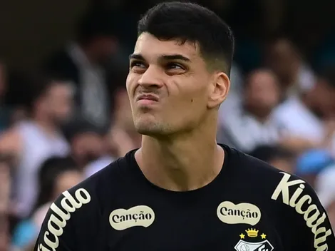 Gabriel Brazão é o 1° do Santos a aparecer para treinar