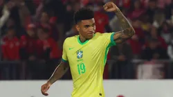 Igor Jesus atuando pela Seleção Brasileira. Foto: Marcelo Hernandez/Getty Images