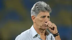 Renato Gaúcho, atuando como treinador do Fluminense em partida pelo campeonato brasileiro. Foto: Buda Mendes/Getty Images