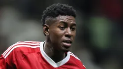 Vitao jogador do Internacional durante partida contra o Atletico-MG no estadio Arena MRV pelo campeonato Brasileiro A 2025. Foto: Gilson Lobo/AGIF