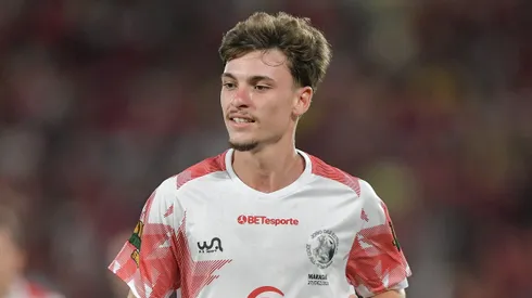 Breno Bidon atuando no Jogo das Estrelas de Zico. Foto: Thiago Ribeiro/AGIF