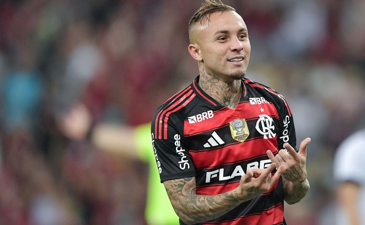 Torcida do Flamengo exalta Everton Cebolinha e pede renovação contratual: “Não pode ser negociado”