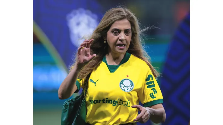 SP - SAO PAULO - 20/09/2025 - BRASILEIRO A 2025, PALMEIRAS X FORTALEZA - leila pereira presidente do Palmeiras durante partida contra o Fortaleza no estadio Arena Allianz Parque pelo campeonato Brasileiro A 2025. Foto: Ettore Chiereguini/AGIF