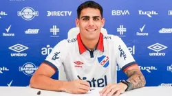 Lucas Villalba está próximo de ser anunciado pelo Botafogo. Foto: Divulgação/Nacional-URU