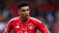 Igor Jesus em campo pelo Nottingham Forest. (Photo by Matt McNulty/Getty Images)