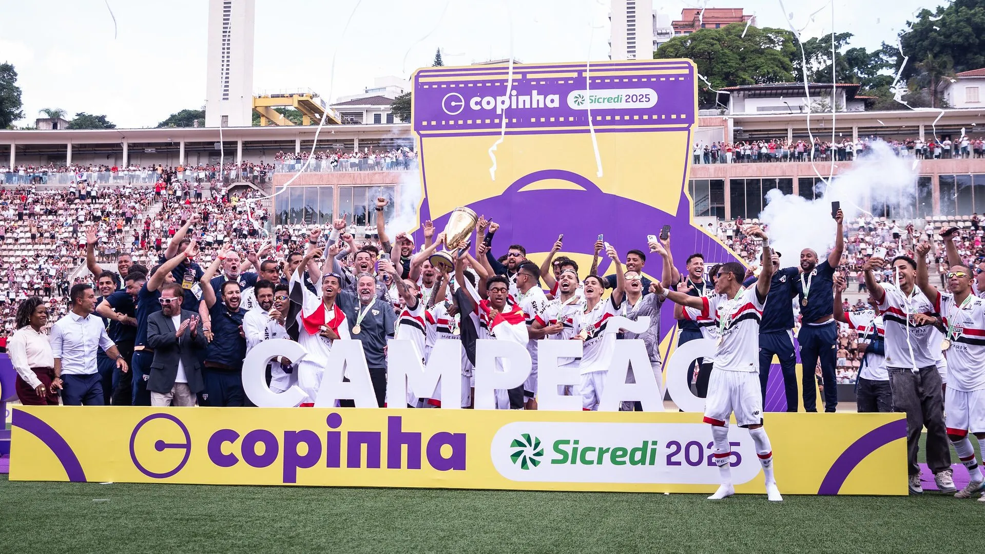São Paulo campeão da Copinha 2025