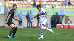 Paulinho brilhou na final da Copinha de 2025, ao marcar dois gols contra o Corinthians Foto: Rubens Chiri, Fernando Roberto e Guilherme Veiga/Saopaulofc.net