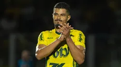 SP - MIRASSOL - 09/11/2025 - BRASILEIRO A 2025, MIRASSOL X PALMEIRAS - Lucas Ramon jogador do Mirassol durante partida contra o Palmeiras no estadio Jose Maria de Campos Maia pelo campeonato Brasileiro A 2025. Foto: Joisel Amaral/AGIF