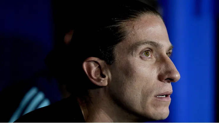 Filipe Luís, treinador do Flamengo
