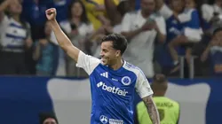 Kaio Jorge comemora gol pelo Cruzeiro. Photo by Pedro Vilela/Getty Images