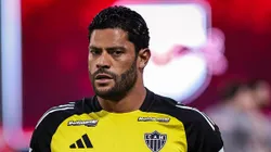 Hulk jogador do Atlético-MG durante aquecimento antes da partida contra o Bragantino no estádio Cicero De Souza Marques pelo campeonato Brasileiro A 2025.