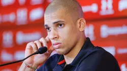 SAO PAULO - SP – 10/06/2015 – COLEITVA DE IMPRENSA DO SAO PAULO DO SAO PAULO – Doria durante Coletiva de Imprensa do Sao Paulo no CT da Barra Funda. Foto Marcello Zambrana/AGIF