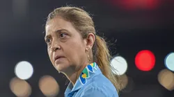 Leila Pereira presidente do Palmeiras durante partida contra o Fluminense