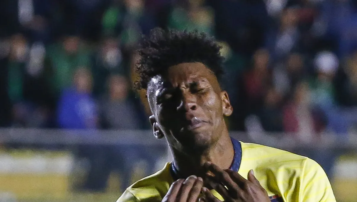 Foto: Gaston Brito Miserocchi/Getty Images – Kevin, da Seleção do Equador, pode virar reforço do Palmeiras em 2026.