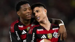 Luiz Araújo (à direita) é uma alternativa do Flamengo em troca de Kaio Jorge + dinheiro