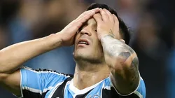Franco Cristaldo, meia-atacante do Grêmio em partida pelo campeonato brasileiro (Foto: Pedro H. Tesch/Getty Images)