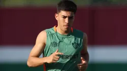 Lezcano em treinamento pelo Fluminense. Foto Marcelo Gonçalves/Fluminense FC