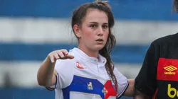 Jogadora do Fortaleza. Foto: Sandy James/Sport Club do Recife