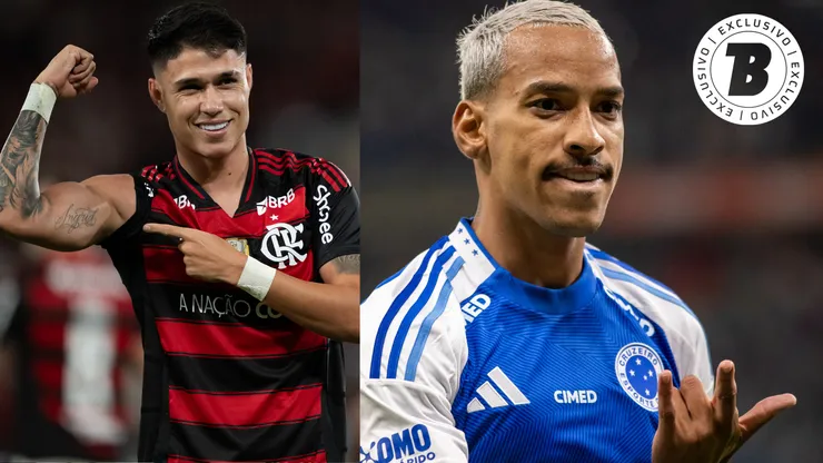 Luiz Araújo pode ser companheiro de Matheus Pereira em 2026 - Fotos: Jorge Rodrigues/AGIF e Fernando Moreno/AGIF