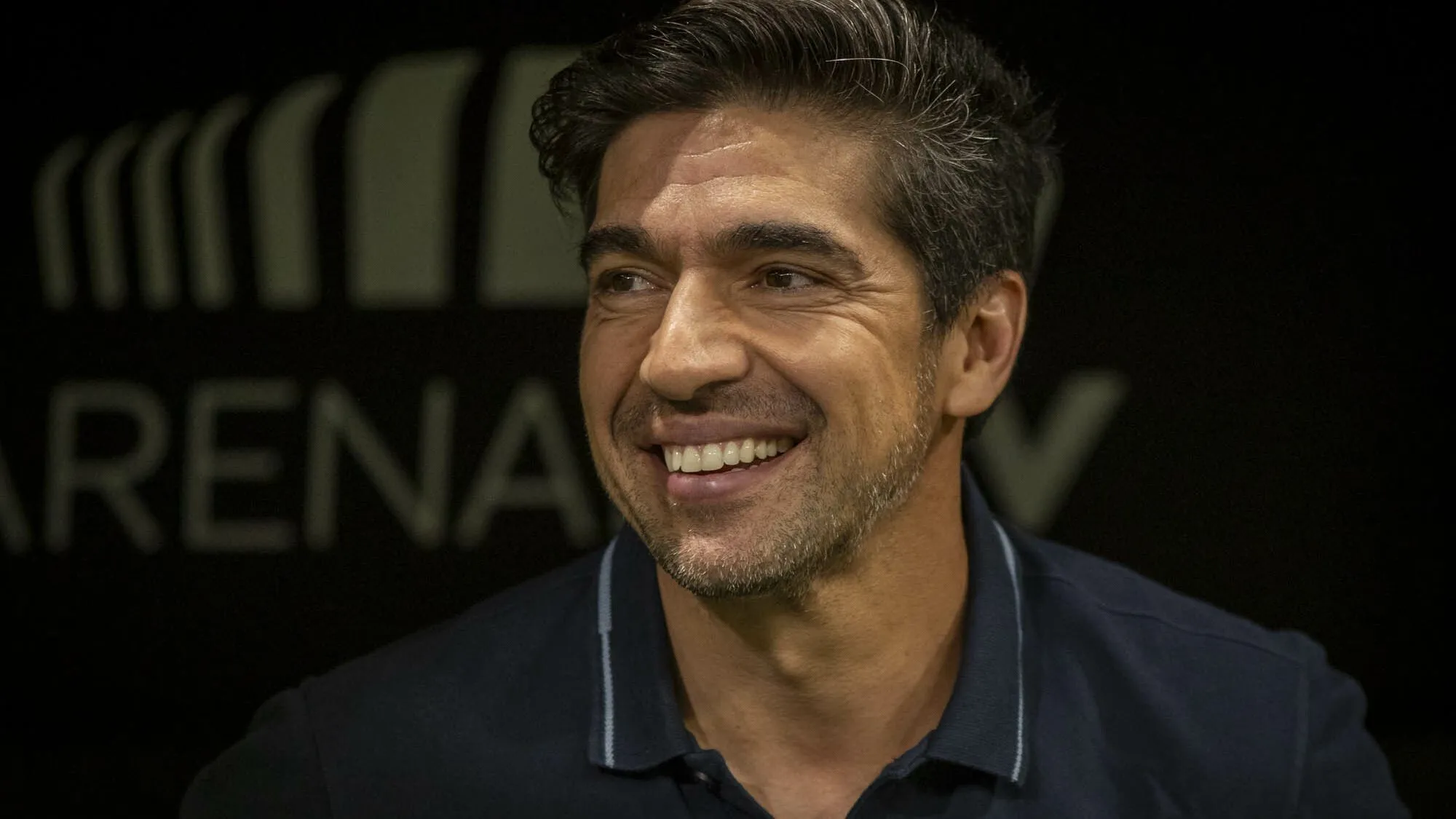 MG – BELO HORIZONTE – 03/12/2025 – BRASILEIRO A 2025, ATLETICO-MG X PALMEIRAS – Abel Ferreira tecnico do Palmeiras durante partida contra o Atletico-MG no estadio Arena MRV pelo campeonato Brasileiro A 2025. Foto: Fernando Moreno/AGIF