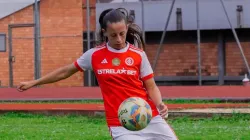 Belén Aquino em partida do Campeonato Gaúcho Feminino - Foto: Pedro Pacheco/Internacional