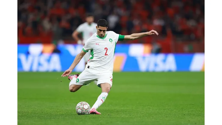 Hakimi lidera Marrocos como principal favorito para conquistar a Copa Africana de Nações em casa | Crédito: Alamy Live News