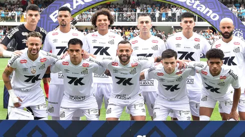Time do Santos em 2025. Foto: Jota Erre/AGIF