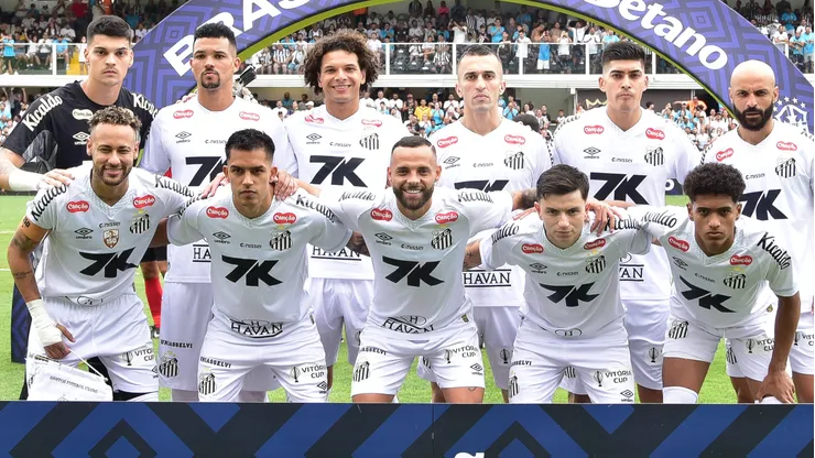 Time do Santos em 2025. Foto: Jota Erre/AGIF