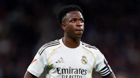 Vinícius Júnior do Real Madrid durante partida pela LaLiga