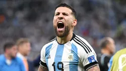 Otamendi em campo pela seleção da Argentina. (Photo by Matthias Hangst/Getty Images)