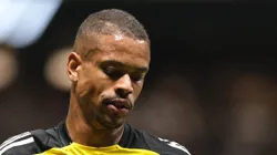 Caio Paulista jogador do Atletico-MG durante aquecimento antes da partida contra o Cruzeiro no estadio Arena MRV pelo campeonato Brasileiro A 2025. Foto: Gilson Lobo/AGIF