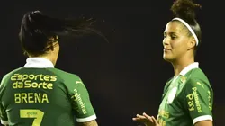 Amanda Gutierres e Brena. Foto: Mauro Horita/Ag. Paulistão