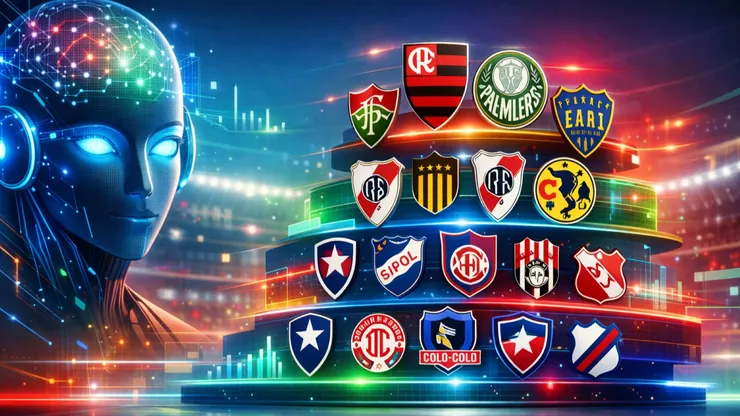 Os 50 maiores clubes da América Latina segundo o ChatGPT.