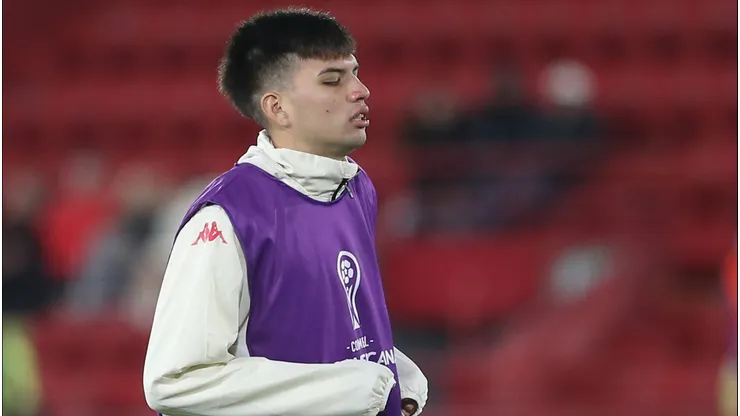 Leo Perez do Hurácan. (Photo by Daniel Jayo/Getty Images)