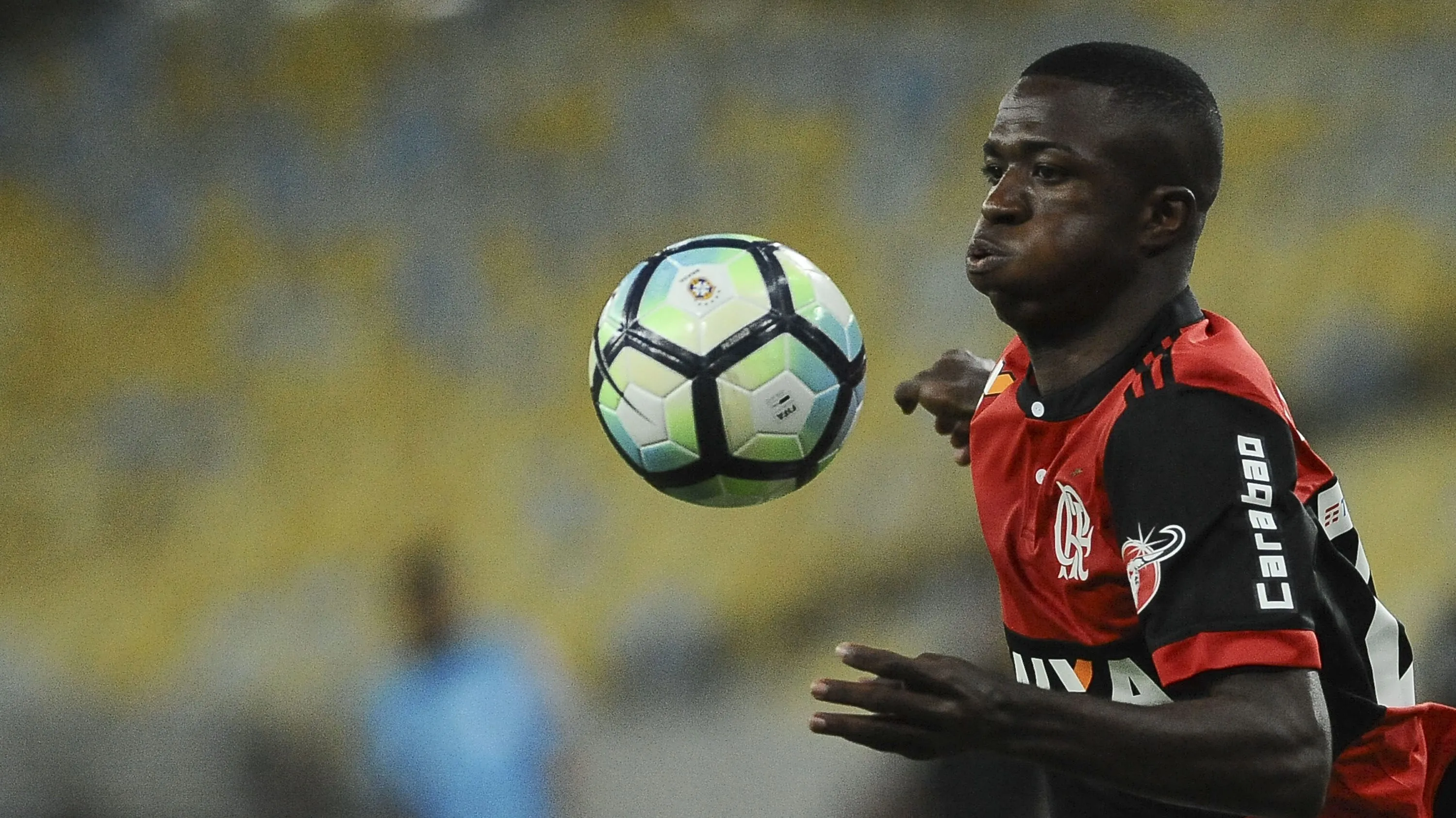 Vini Jr. participou da Copinha pelo Flamengo. Foto: Armando Paiva/AGIF