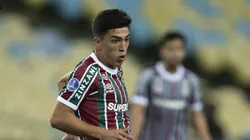 Lezcano jogador do Fluminense durante partida contra o San Jose no estadio Maracana pelo campeonato Copa Sul-americana 2025. Foto: Jorge Rodrigues/AGIF