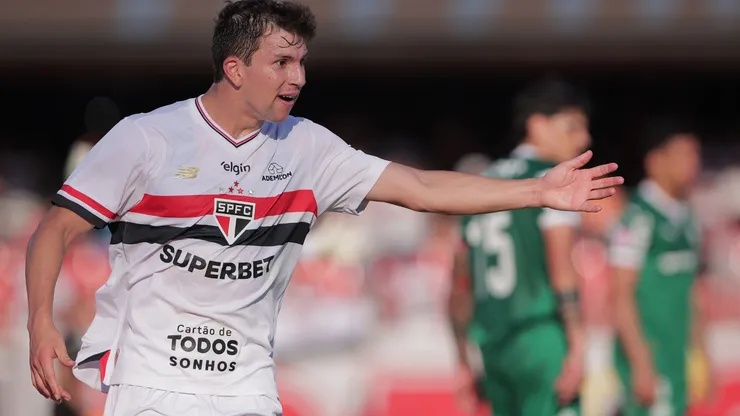 Confiança de Crespo rende contrato até 2029 e fixa Tapia como destaque do São Paulo - Foto Ettore ChiereguiniAGIF