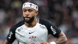 Memphis Depay jogador do Corinthians durante partida contra o Vasco. Foto: Joisel Amaral/AGIF