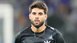 Yuri Alberto jogador do Corinthians durante aquecimento antes da partida contra o Cruzeiro no estádio Mineirão pelo campeonato Brasileiro A 2025.