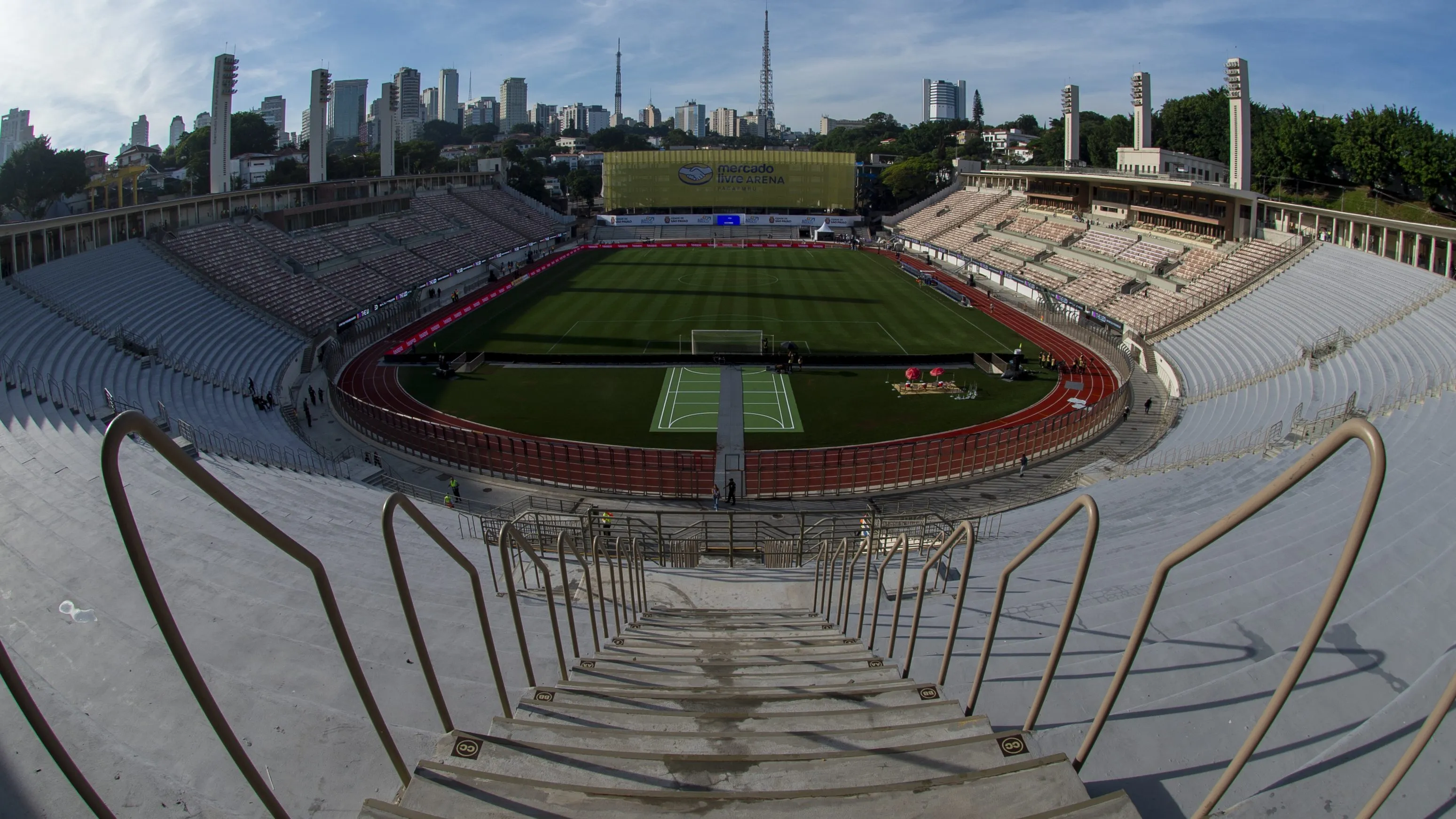 Estádio Pacaembu, palco da finalç da Copinha. Foto: Anderson Romão/AGIF