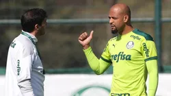 Abel Ferreira foi amplamente criticado por Felipe Melo com folga maior que elenco após um 2025 frustrante para o Palmeiras - Foto: César Greco/SEP