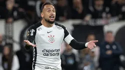 Maycon jogador do Corinthians lamenta durante partida contra o Vasco no estadio Arena Corinthians pelo campeonato Copa Do Brasil 2025. Foto: Joisel Amaral/AGIF