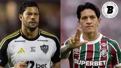 Hulk e Cano atingiram a marca dos 20 gols na última temporada. Fotos: Joisel Amaral/AGIF e Thiago Ribeiro/AGIF