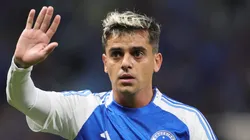 Fagner jogador do Cruzeiro durante partida contra o CRB no estadio Mineirao pelo campeonato Copa Do Brasil 2025. Foto: Gilson Lobo/AGIF