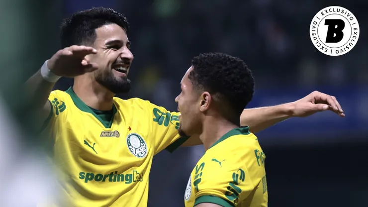 Flaco López e Vitor Roque marcaram na vitória de virada sobre o Bragantino, pelo Brasileirão. Foto: Marcello Zambrana/AGIF